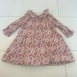 Marmeletta girl pink paisley dress floral long sleeve 18m